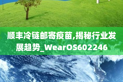 顺丰冷链邮寄疫苗,揭秘行业发展趋势_WearOS602246