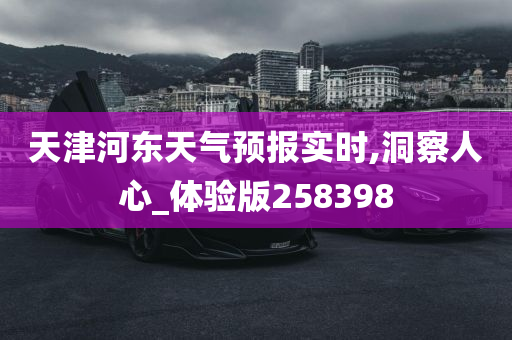 天津河东天气预报实时,洞察人心_体验版258398