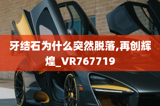 牙结石为什么突然脱落,再创辉煌_VR767719