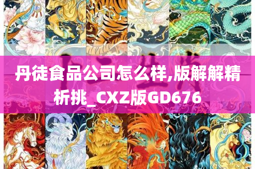 丹徒食品公司怎么样,版解解精析挑_CXZ版GD676