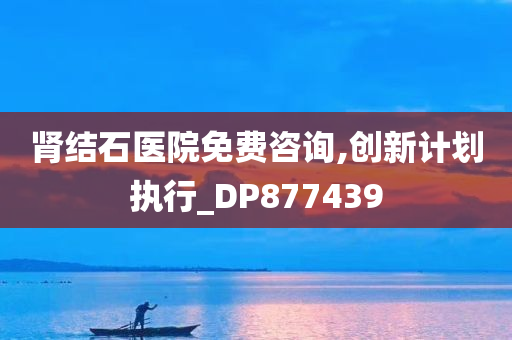 肾结石医院免费咨询,创新计划执行_DP877439