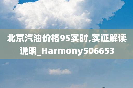 北京汽油价格95实时,实证解读说明_Harmony506653