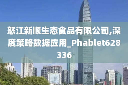 怒江新顺生态食品有限公司,深度策略数据应用_Phablet628336