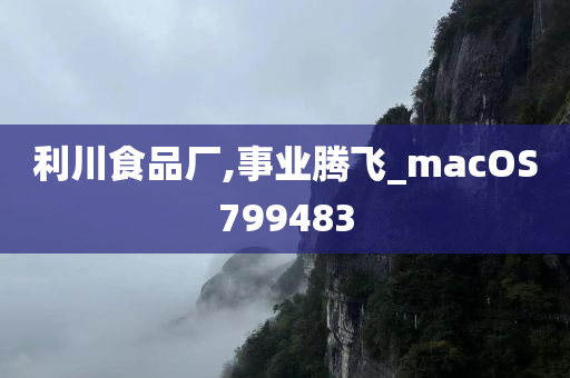 利川食品厂,事业腾飞_macOS799483