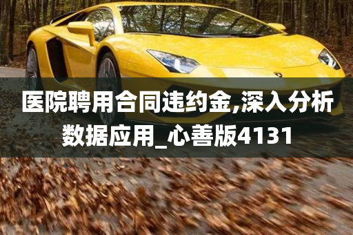 医院聘用合同违约金,深入分析数据应用_心善版4131