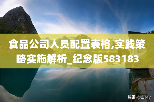 食品公司人员配置表格,实践策略实施解析_纪念版583183