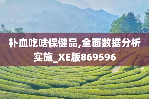 补血吃啥保健品,全面数据分析实施_XE版869596