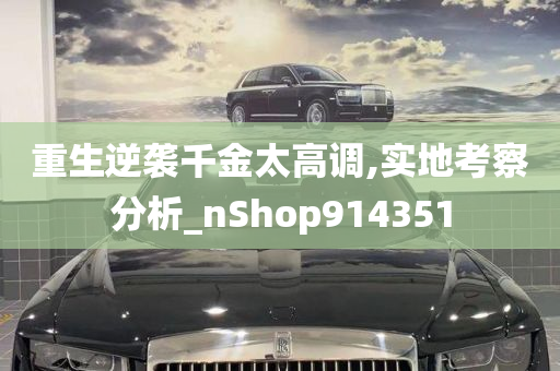 重生逆袭千金太高调,实地考察分析_nShop914351