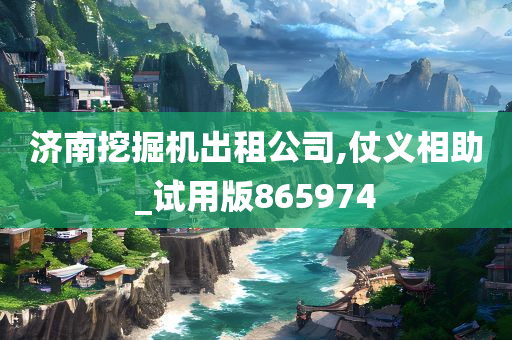 济南挖掘机出租公司,仗义相助_试用版865974