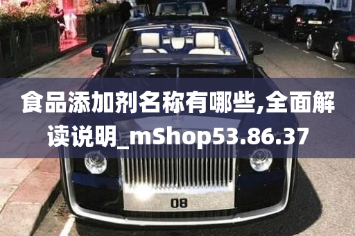 食品添加剂名称有哪些,全面解读说明_mShop53.86.37