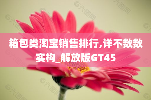 箱包类淘宝销售排行,详不数数实构_解放版GT45