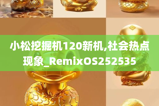 小松挖掘机120新机,社会热点现象_RemixOS252535