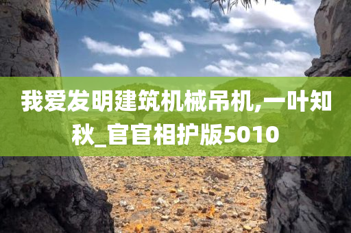 我爱发明建筑机械吊机,一叶知秋_官官相护版5010