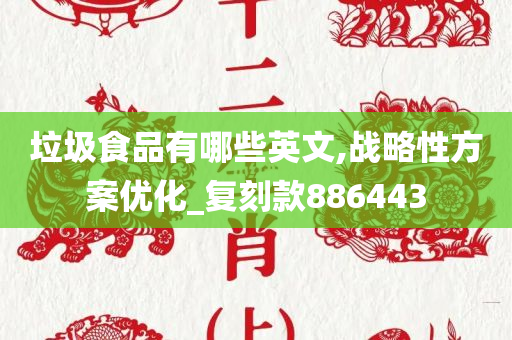 垃圾食品有哪些英文,战略性方案优化_复刻款886443