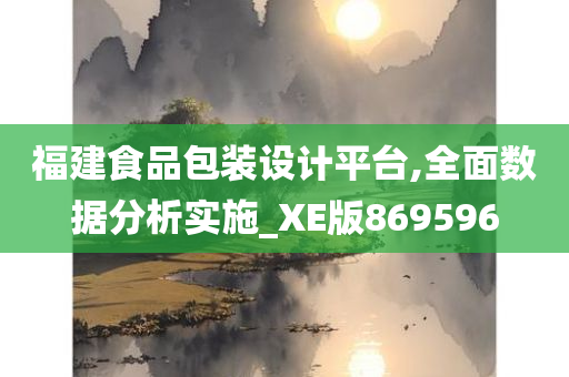 福建食品包装设计平台,全面数据分析实施_XE版869596