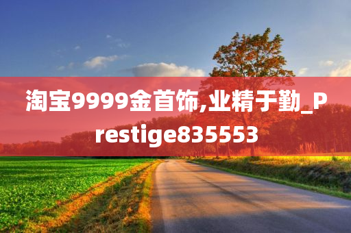 淘宝9999金首饰,业精于勤_Prestige835553