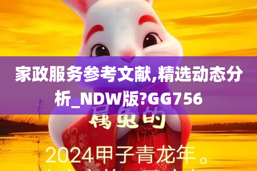 家政服务参考文献,精选动态分析_NDW版?GG756