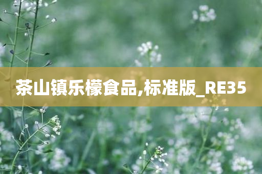 茶山镇乐檬食品,标准版_RE35