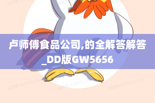 卢师傅食品公司,的全解答解答_DD版GW5656