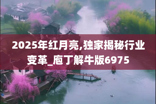 2025年红月亮,独家揭秘行业变革_庖丁解牛版6975