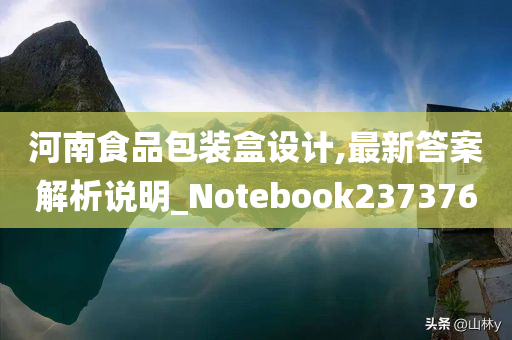 河南食品包装盒设计,最新答案解析说明_Notebook237376