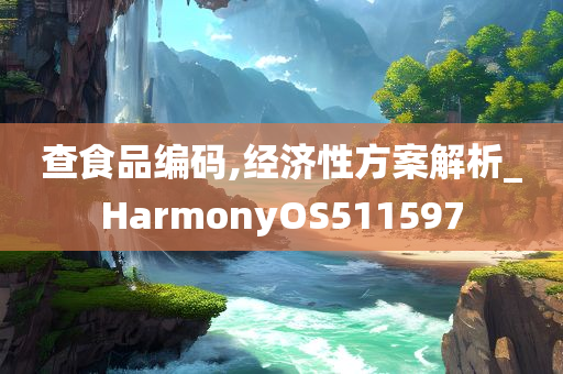 查食品编码,经济性方案解析_HarmonyOS511597