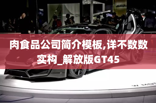 肉食品公司简介模板,详不数数实构_解放版GT45