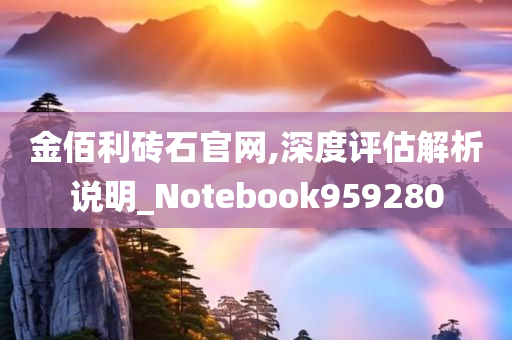 金佰利砖石官网,深度评估解析说明_Notebook959280