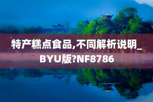 特产糕点食品,不同解析说明_BYU版?NF8786