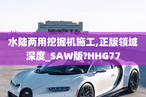 水陆两用挖掘机施工,正版领域深度_SAW版?HHG77