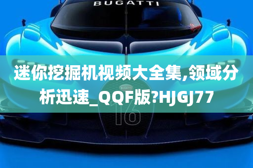 迷你挖掘机视频大全集,领域分析迅速_QQF版?HJGJ77