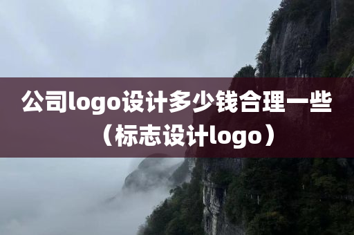 公司logo设计多少钱合理一些（标志设计logo）