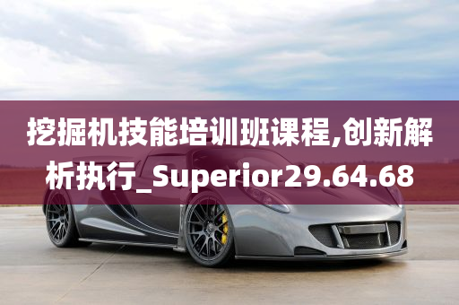 挖掘机技能培训班课程,创新解析执行_Superior29.64.68