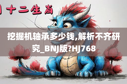 挖掘机轴承多少钱,解析不齐研究_BNJ版?HJ768