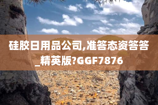 硅胶日用品公司,准答态资答答_精英版?GGF7876