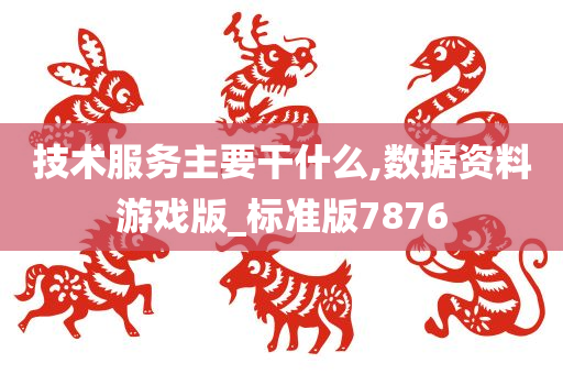 技术服务主要干什么,数据资料游戏版_标准版7876