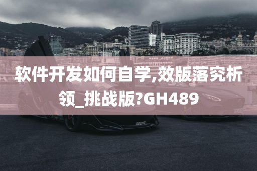 软件开发如何自学,效版落究析领_挑战版?GH489