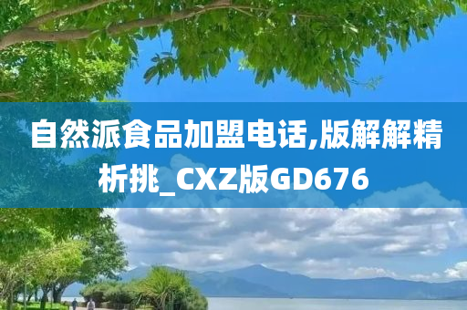 自然派食品加盟电话,版解解精析挑_CXZ版GD676