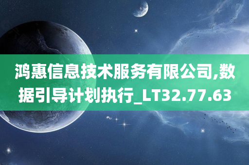 鸿惠信息技术服务有限公司,数据引导计划执行_LT32.77.63