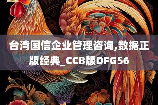 台湾国信企业管理咨询,数据正版经典_CCB版DFG56