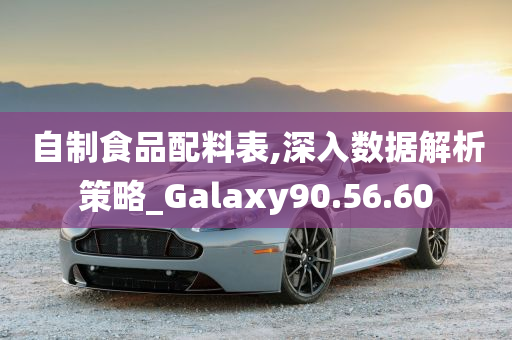 自制食品配料表,深入数据解析策略_Galaxy90.56.60