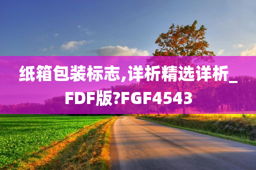 纸箱包装标志,详析精选详析_FDF版?FGF4543