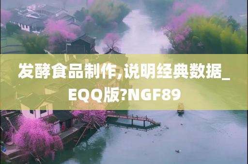 发酵食品制作,说明经典数据_EQQ版?NGF89