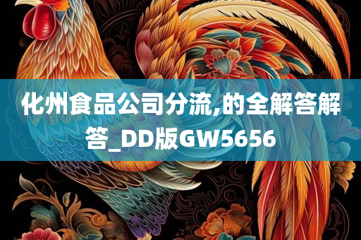 化州食品公司分流,的全解答解答_DD版GW5656