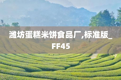 潍坊蛋糕米饼食品厂,标准版_FF45