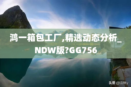 鸿一箱包工厂,精选动态分析_NDW版?GG756