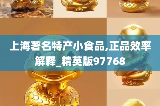 上海著名特产小食品,正品效率解释_精英版97768