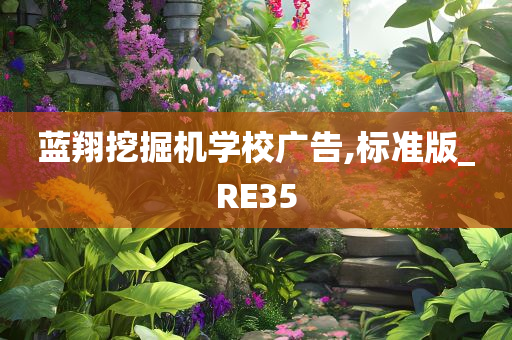 蓝翔挖掘机学校广告,标准版_RE35