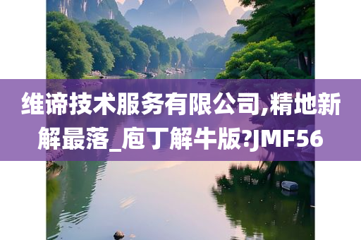 维谛技术服务有限公司,精地新解最落_庖丁解牛版?JMF56