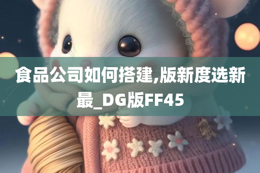 食品公司如何搭建,版新度选新最_DG版FF45